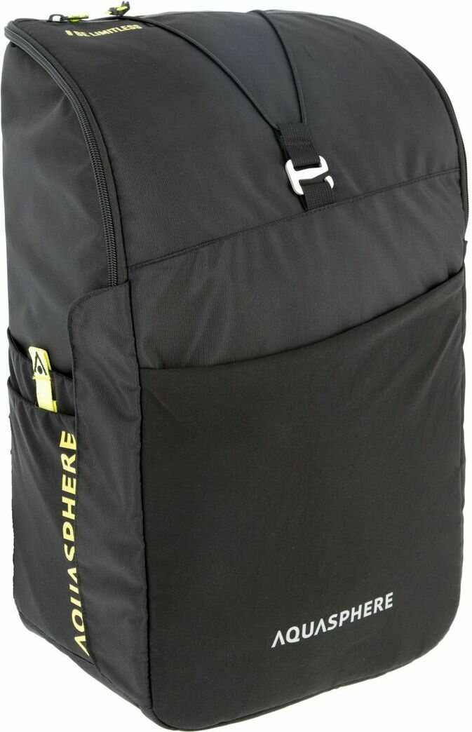 Aquasphere Transition Backpack 35L Black / Bright Yellow