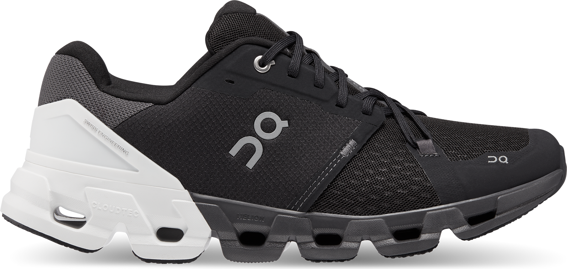 On Cloudflyer 4 Wide Mens Black / White