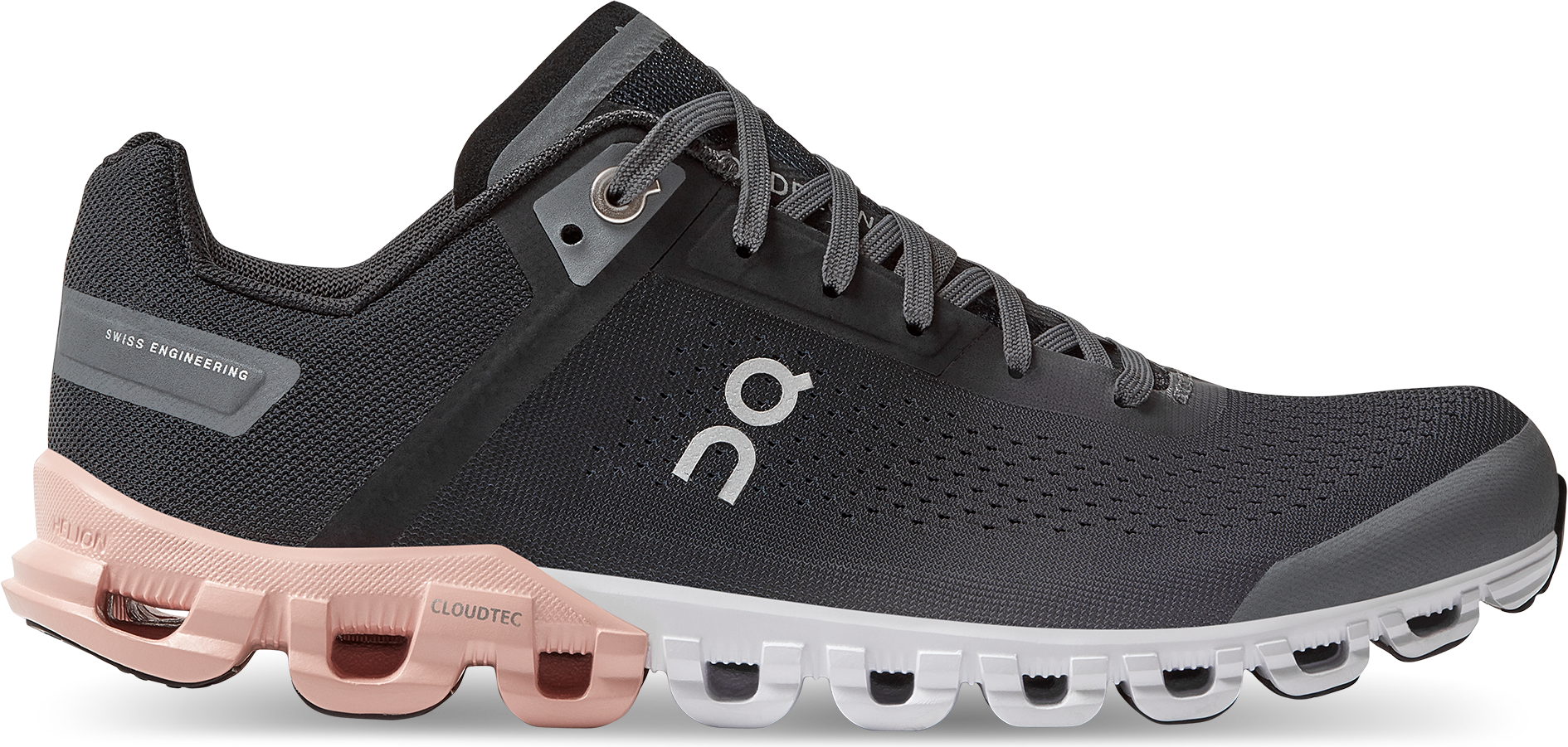 On Cloudflow Womens Rock / Rose