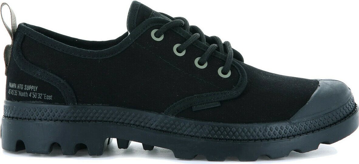 Palladium Pampa Ox HTG Supply Unisex Black/Black