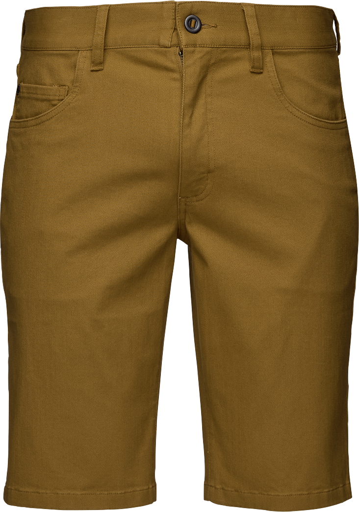 Black Diamond Stretch Font Shorts Mens Dark Curry