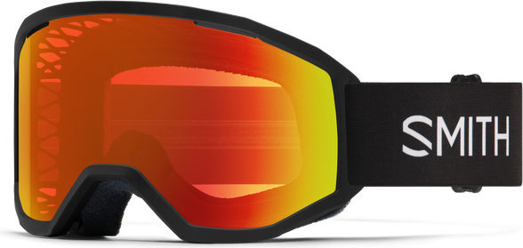 Smith Loam MTB Black - Red Mirror Antifog