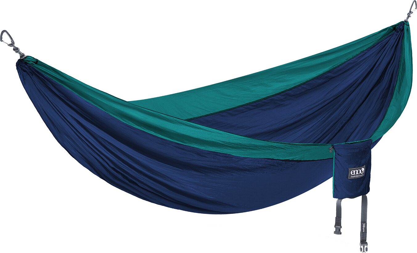 ENO DoubleNest Hammock Navy / Seafoam