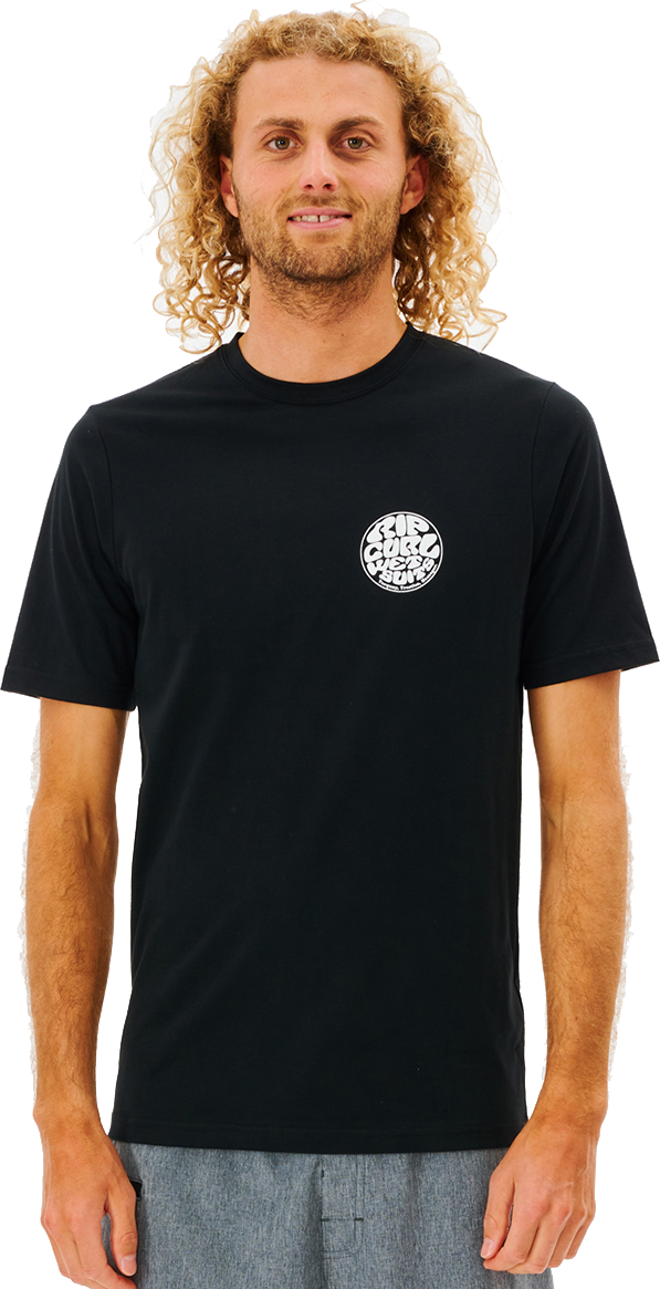 Rip Curl Icons Of Surf Short Sleeve UV Tee Mens Black