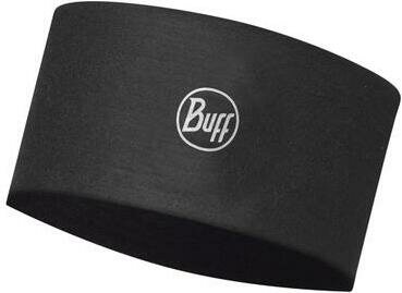 Buff Coolnet UV Wide Headband Solid Black