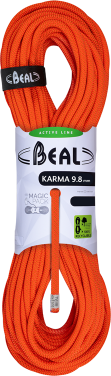 Beal Karma 9.8 mm Oranssi