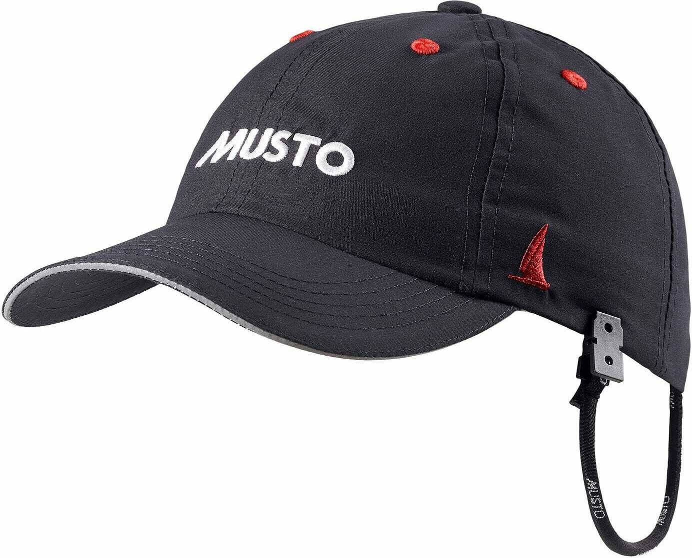 Musto Essential Fast Dry Crew Cap Black
