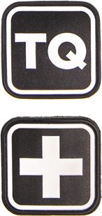 HSGI TQ and Medical Cross Patch Combo Black