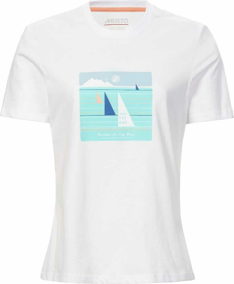 Musto Marina Graphic ´SS Tee Womens White