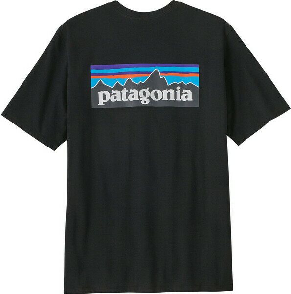 Patagonia P-6 Logo Responsibili-Tee Mens Black