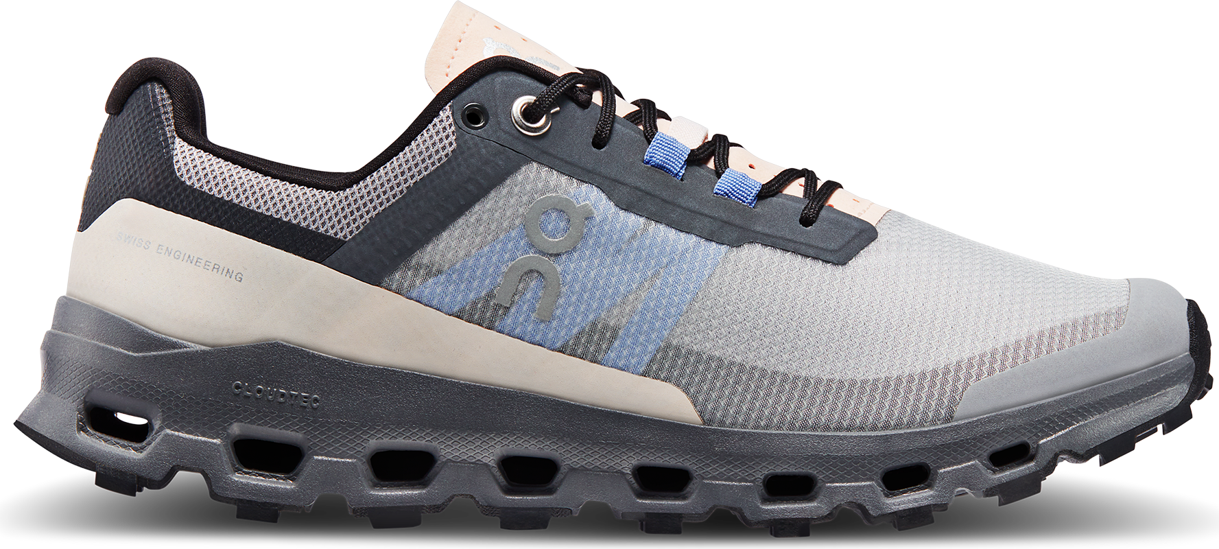 On Cloudvista Womens Alloy / Black