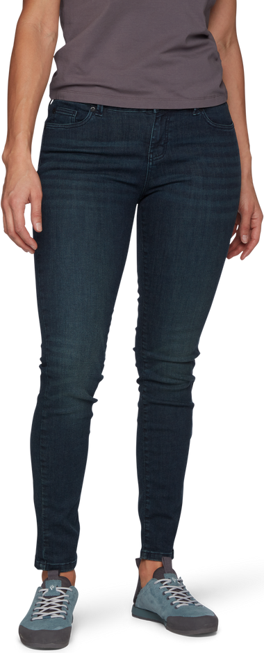 Black Diamond Forged Denim Pants Women Medium Indigo