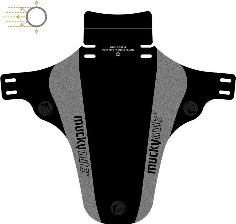 Mucky Nutz Face Fender Musta / Heijastin