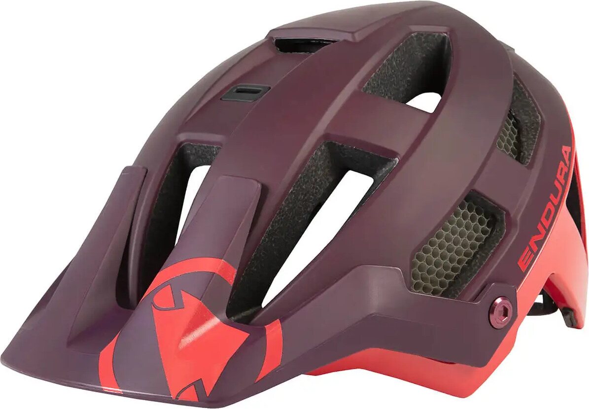 Endura Singletrack Helmet Pomegranate