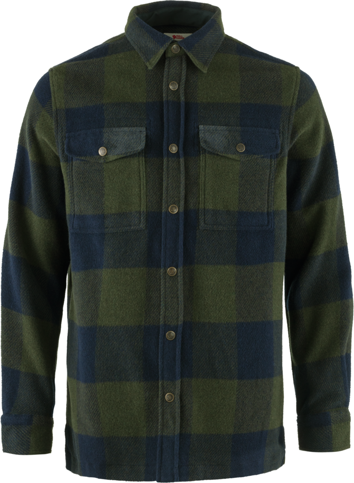 Fjällräven Canada Shirt Mens Deep Forest / Dark Navy (662-555)