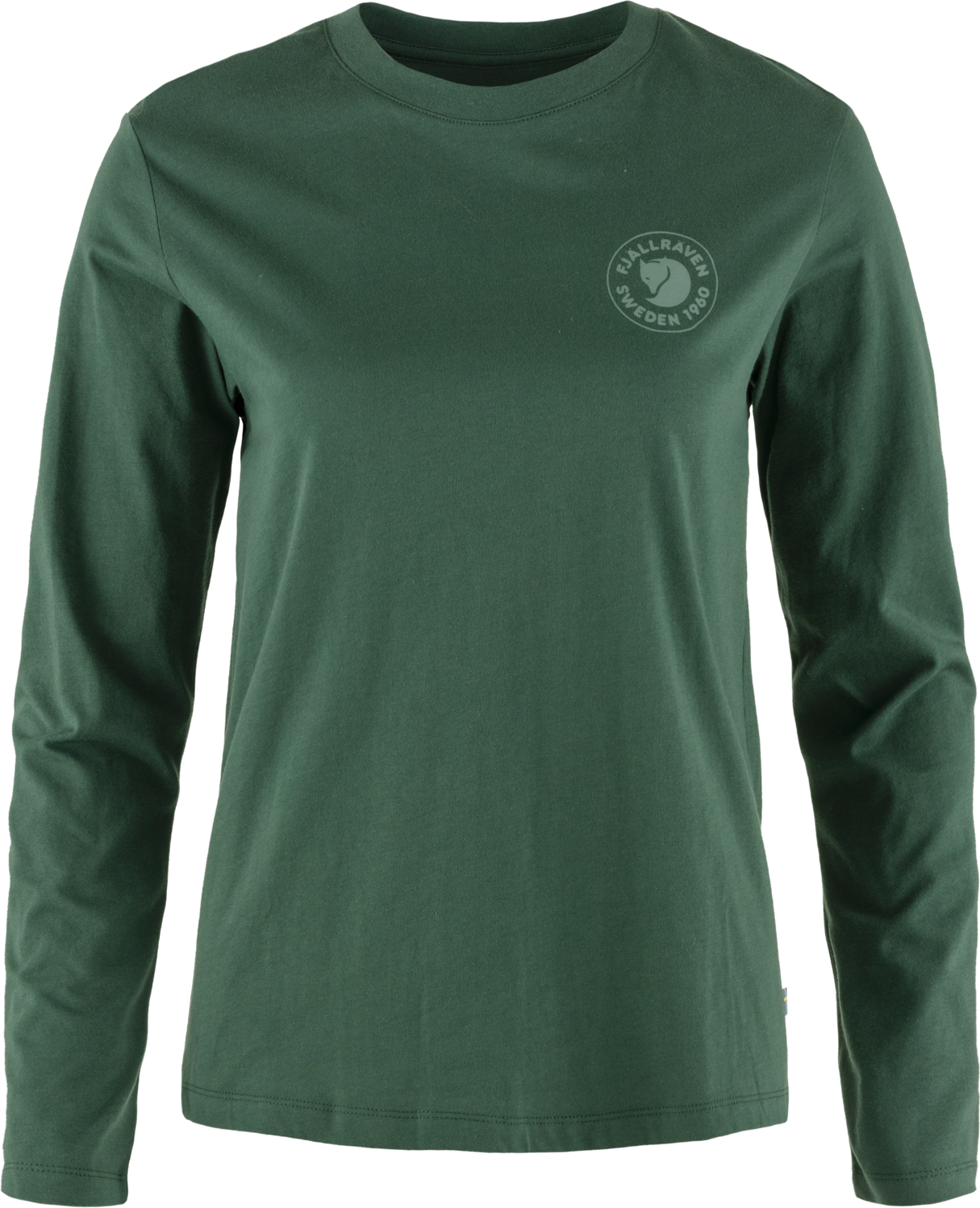 Fjällräven 1960 Logo T-Shirt Long Sleeve Womens Deep Patina (679)