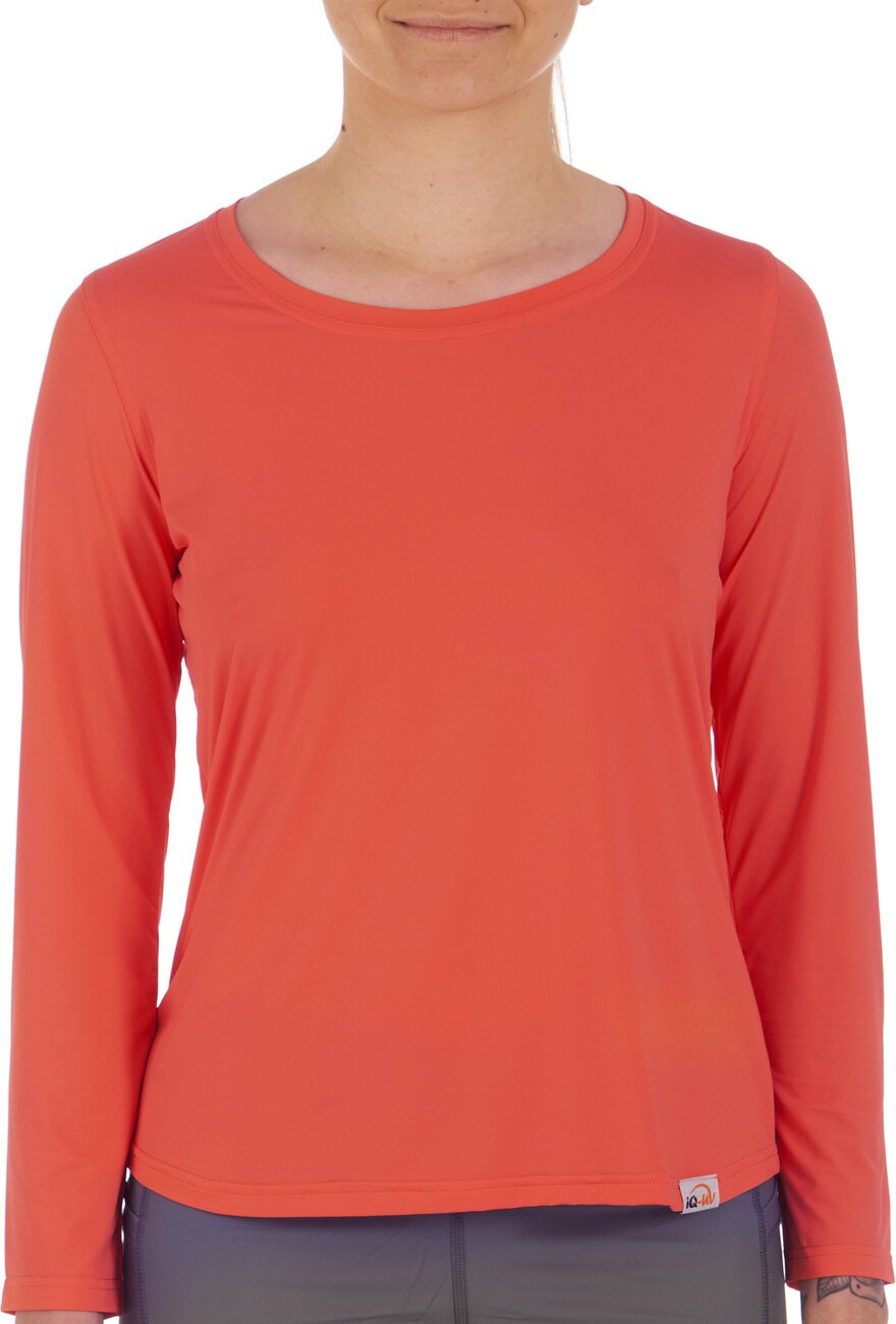 IQ UV Free Long Shirt Climate Changer Womens Koralle