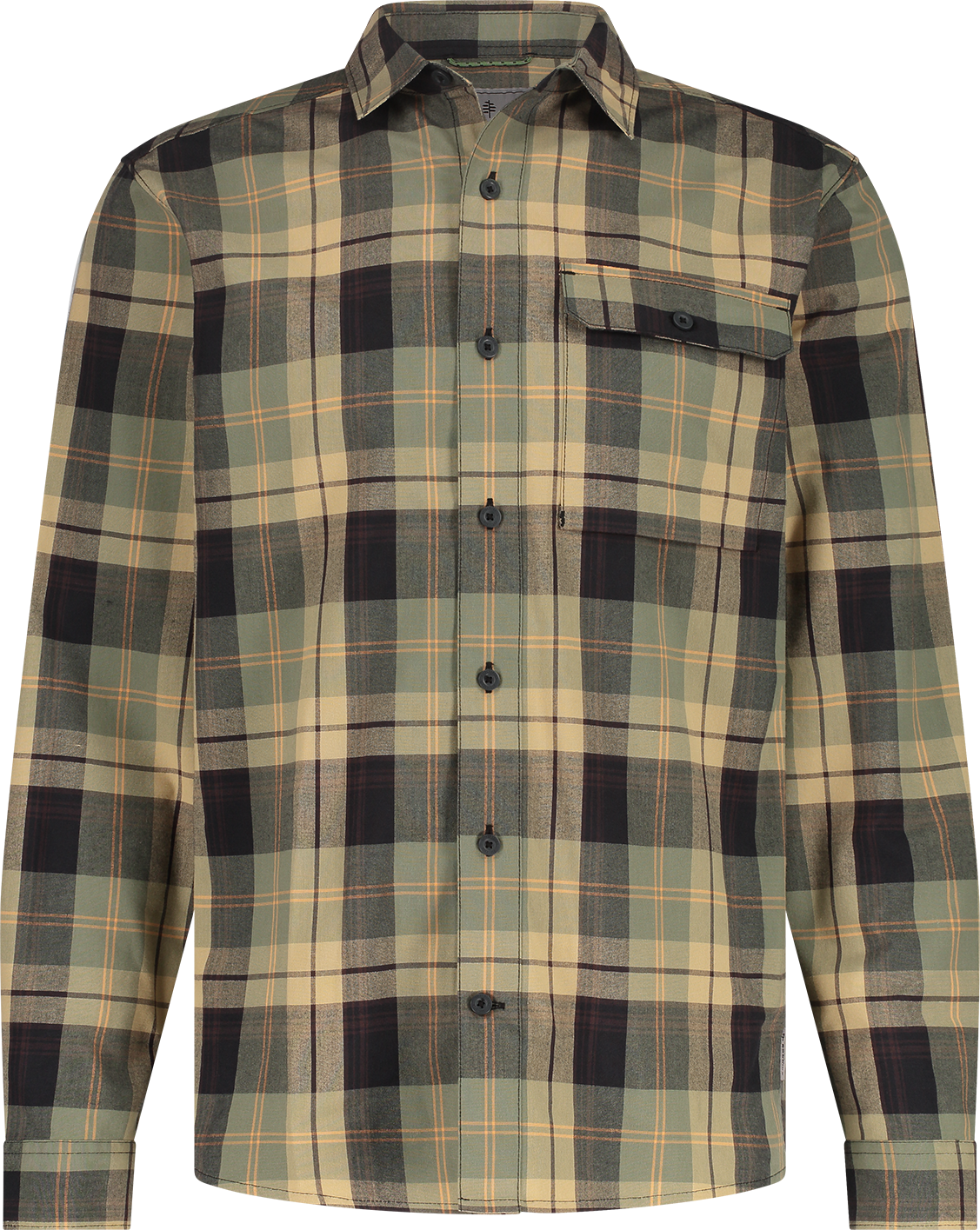 Royal Robbins Westlands Plaid Long Sleeve Mens Jet Black (003)