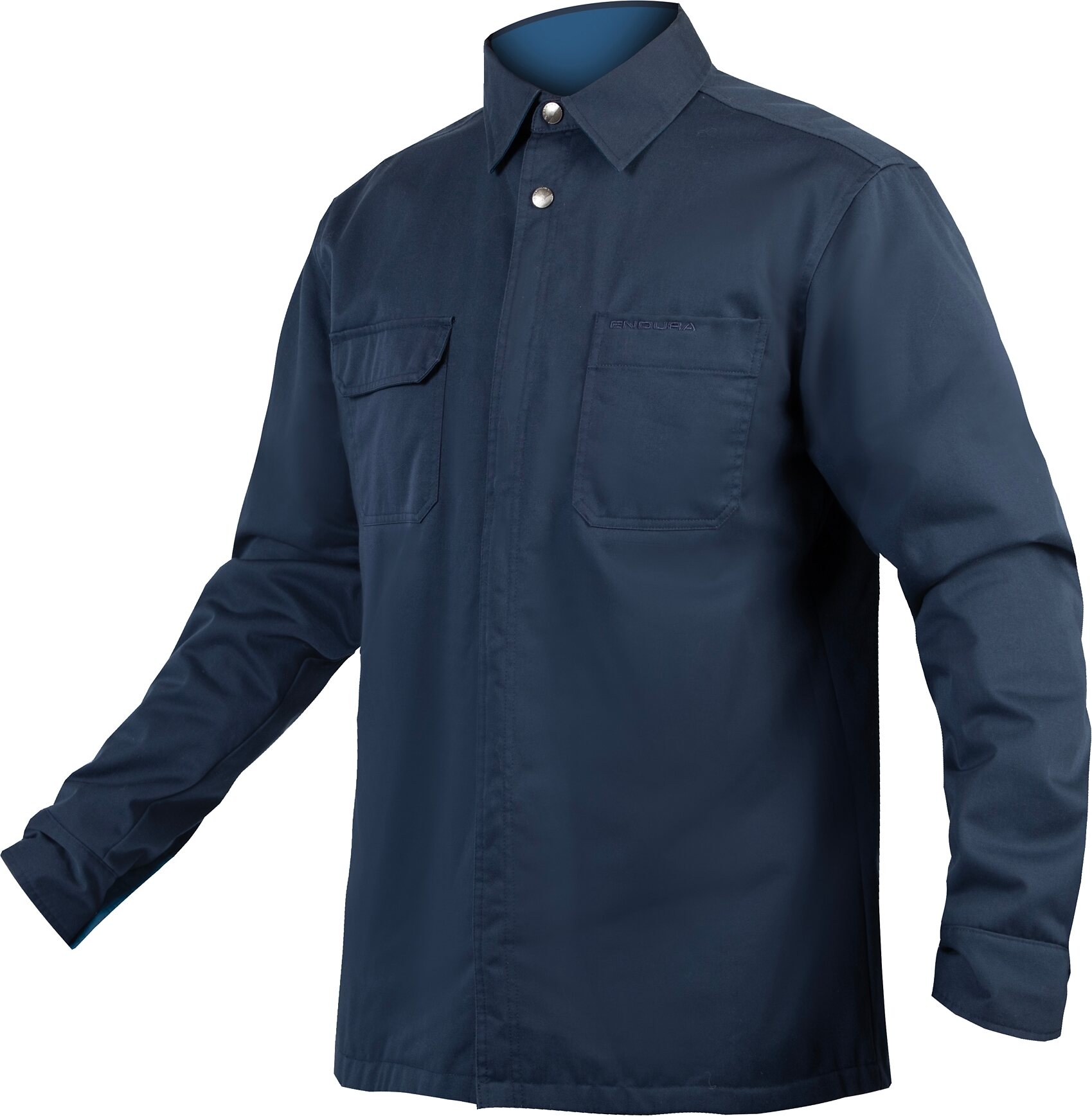 Endura Hummvee Shacket Mens Ink Blue