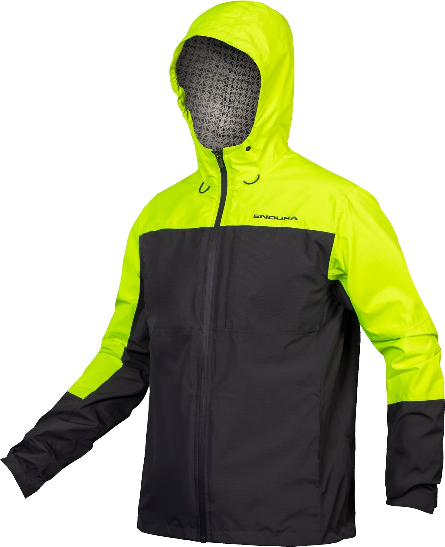Endura Hummvee 3 in 1 Waterproof Jacket Mens Hi-Viz Yellow