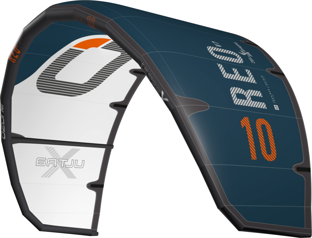 Ozone REO V7 Ultra-X Kite Only 10m² Slate Blue/White