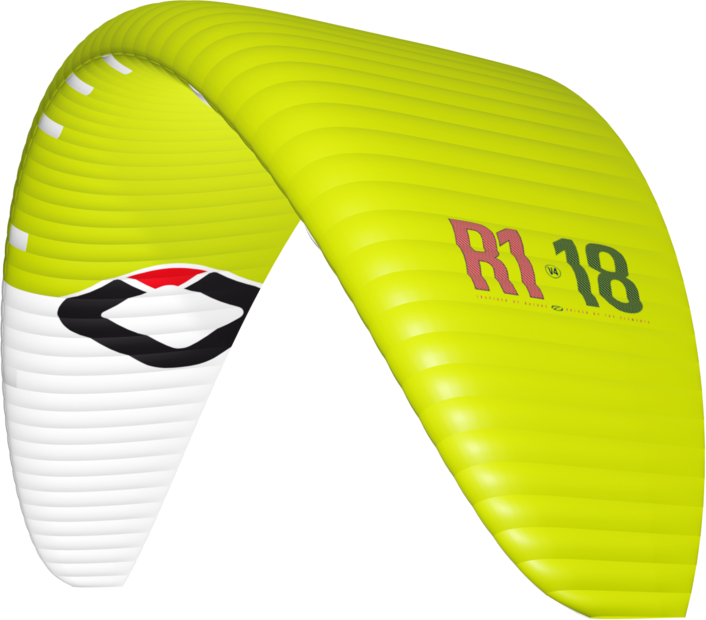 Ozone R1 V4 Kite Only 10m² Lime /White