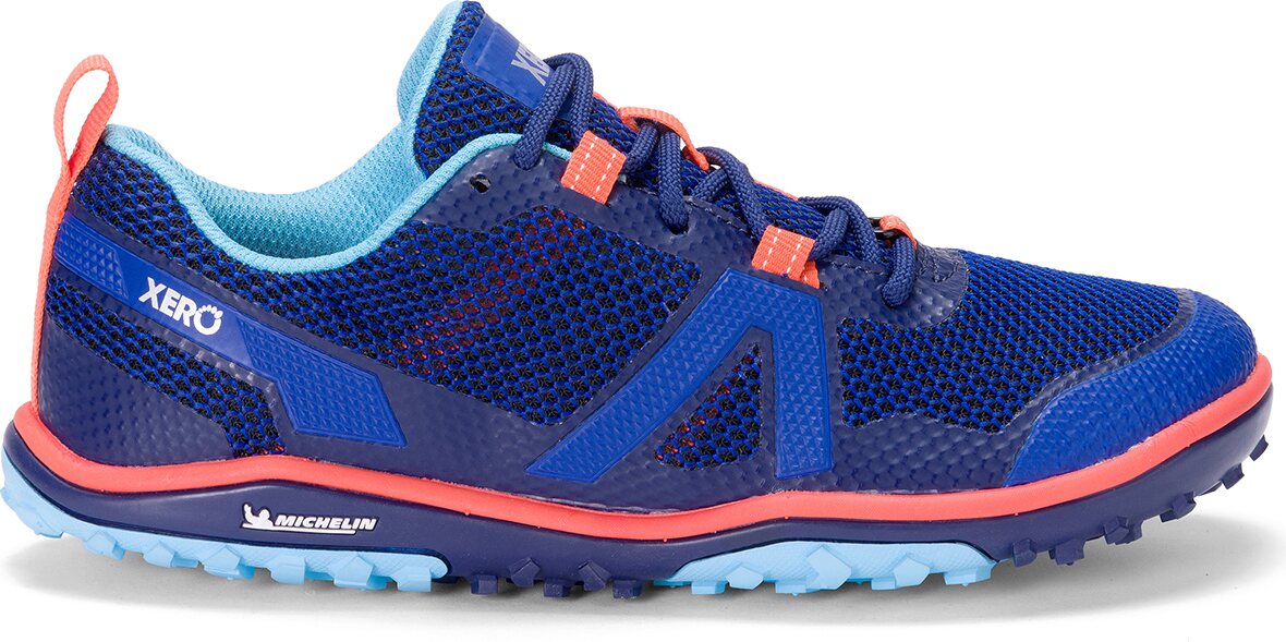Xero Shoes Scrambler Low Womens Solidate Blue/Orange