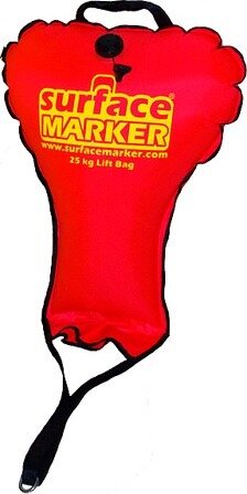 Surface Marker Lift Bag 25 kg (55 lbs) Used Orange