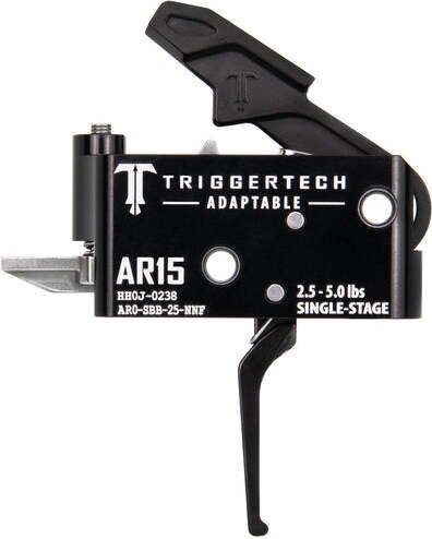 Triggertech AR15 1-Stage Adaptable Flat Black
