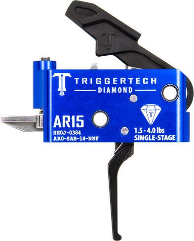 Triggertech AR15 1-Stage Diamond Flat Black