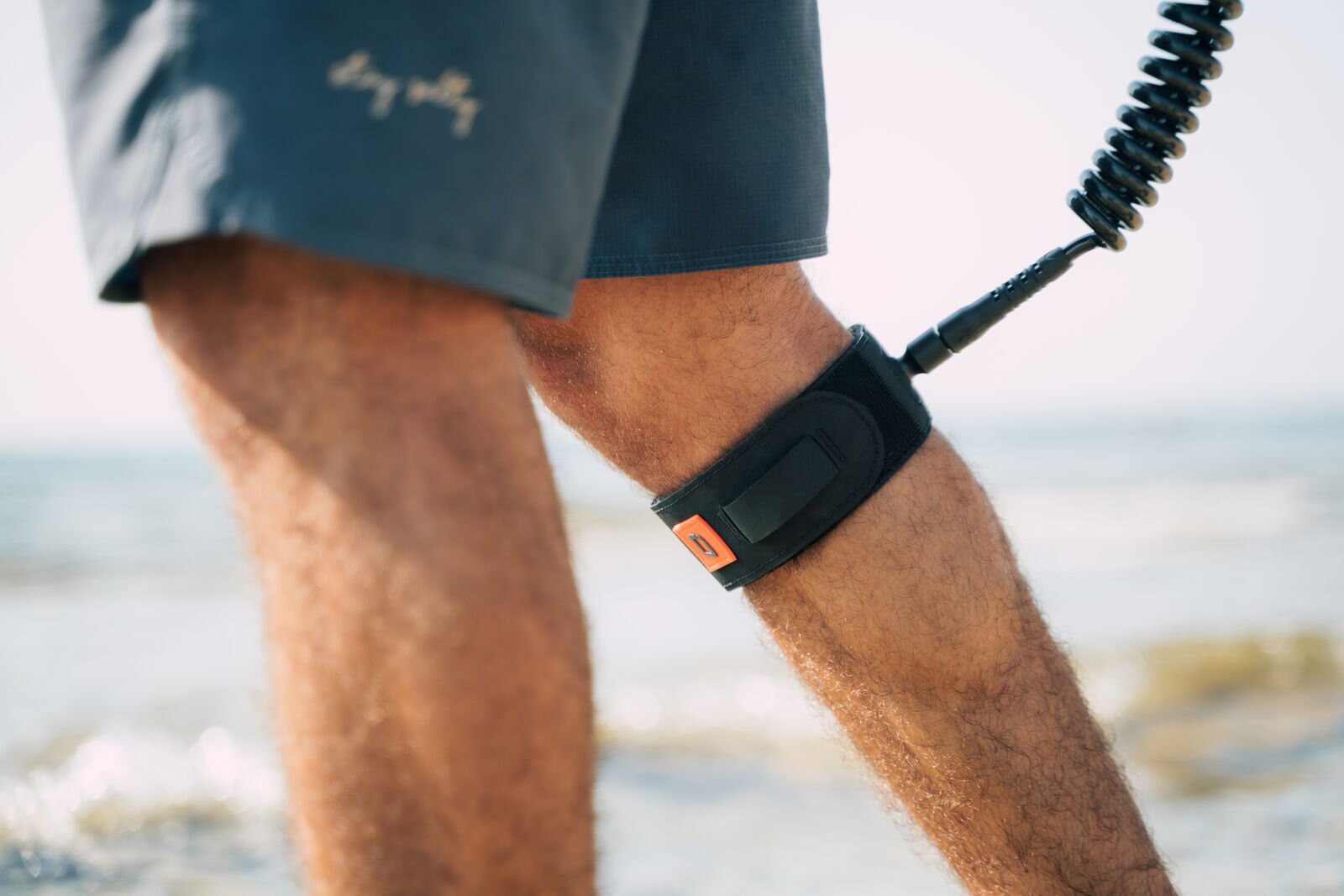 Ozone Board Leash Coiled Calf Cuff / 10 feet 8mm