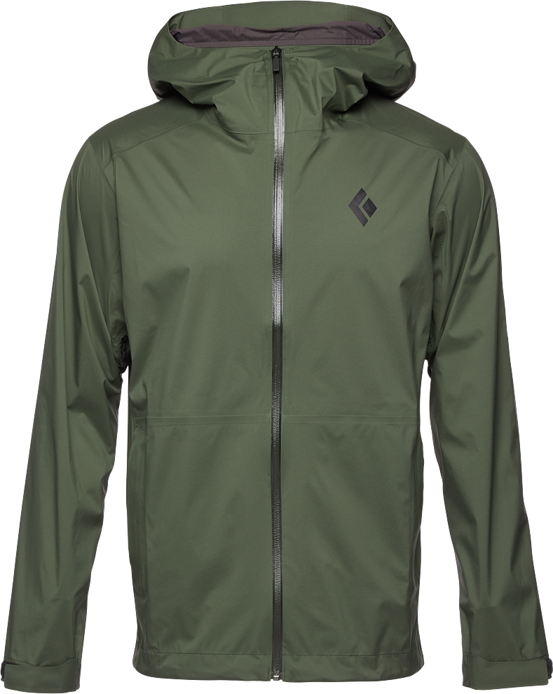 Black Diamond StormLine Stretch Rain Shell Mens Tundra