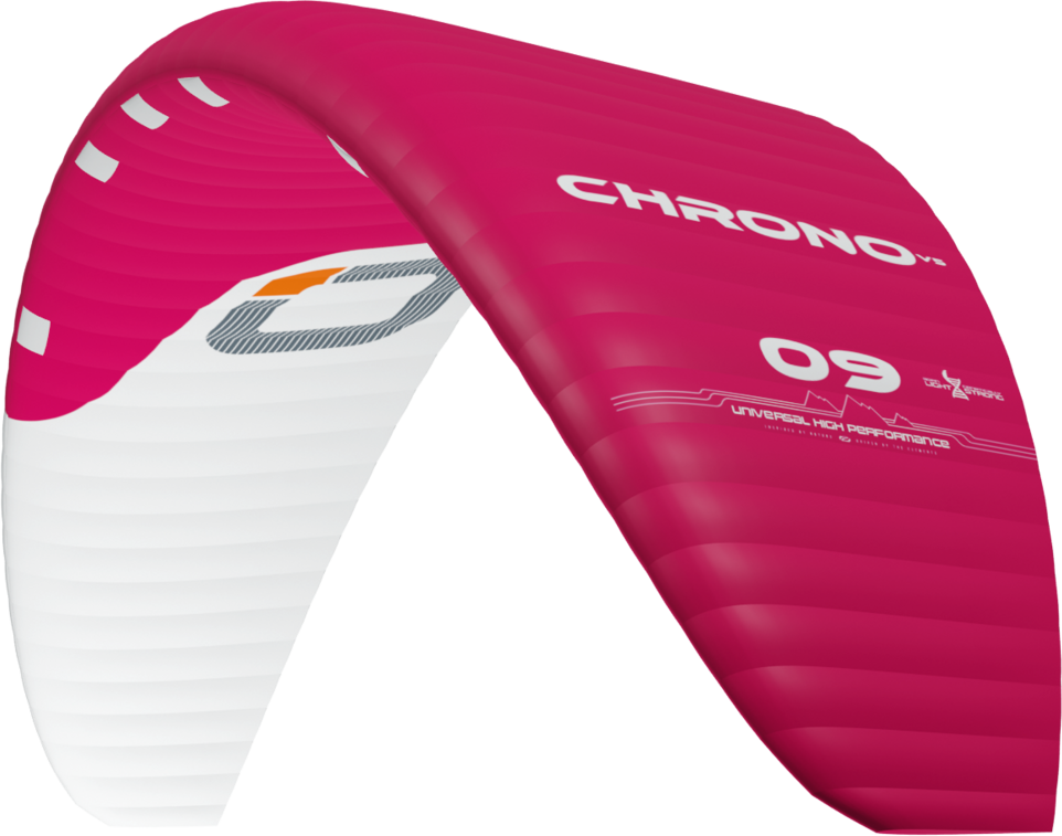 Ozone Chrono V5 Kite Only 7m² Rubine Red / White
