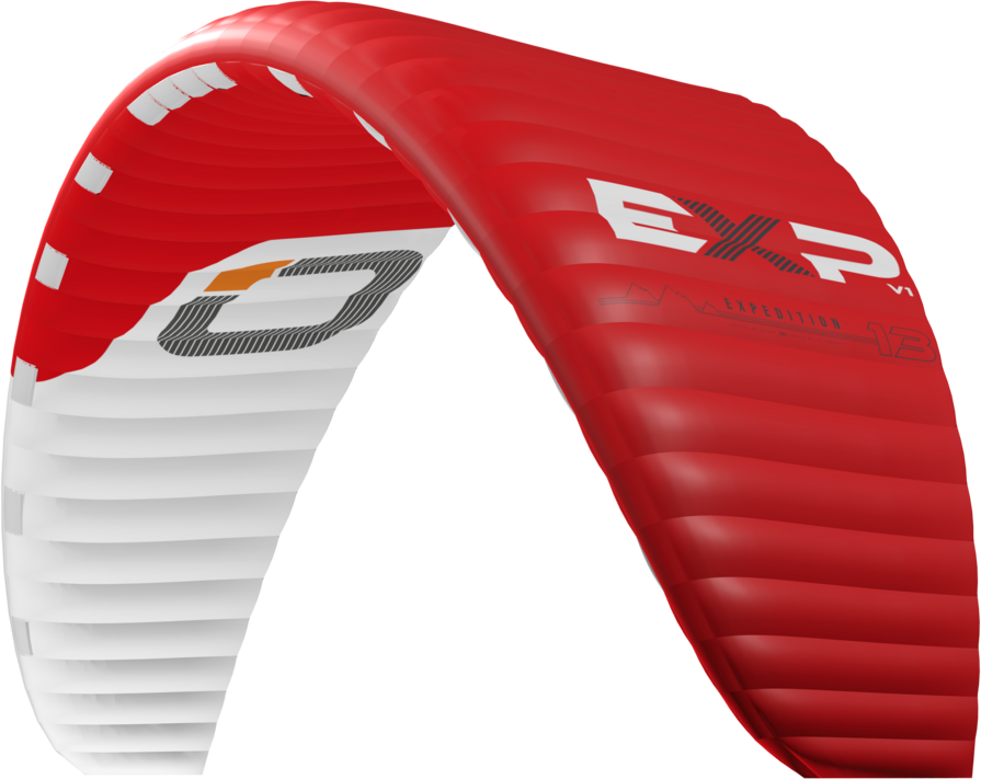 Ozone EXP V1 Kite Only 13m² Red / White
