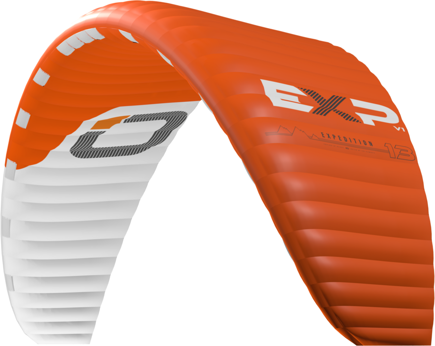 Ozone EXP V1 Kite Only 7m² Orange / White
