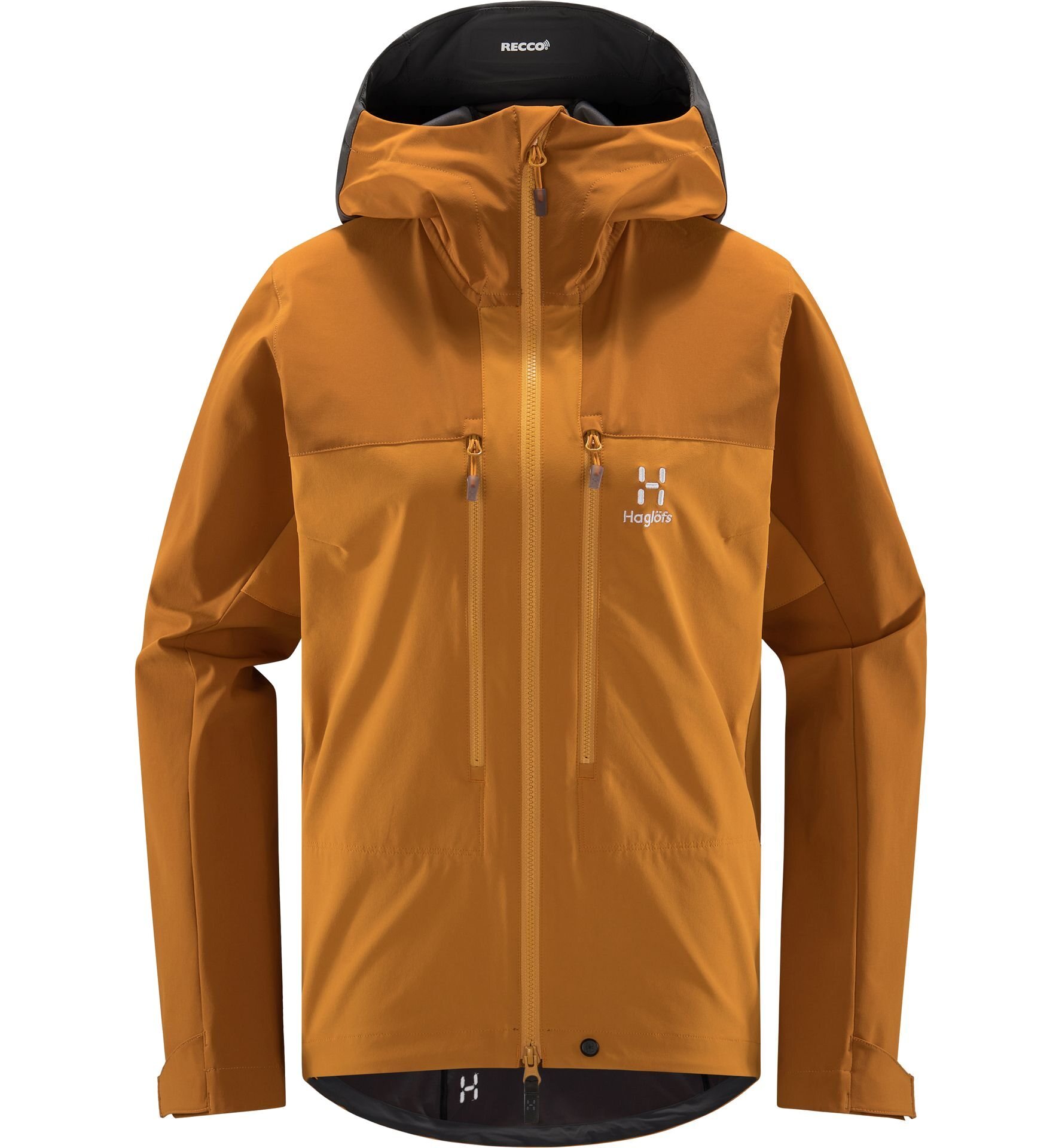 Haglöfs Roc Sight Softshell Jacket Womens Desert Yellow / Golden Brown