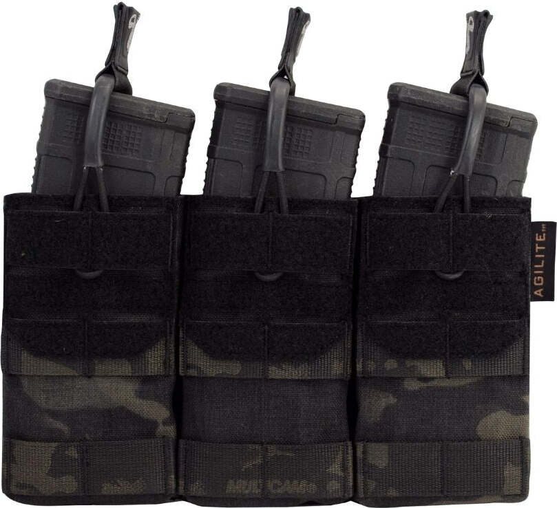 Agilite AG3™ 5.56 Triple Mag Pouch Multicam Black