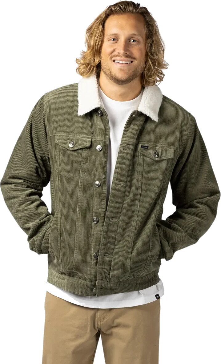Rip Curl State Cord Jacket Dusty Olive