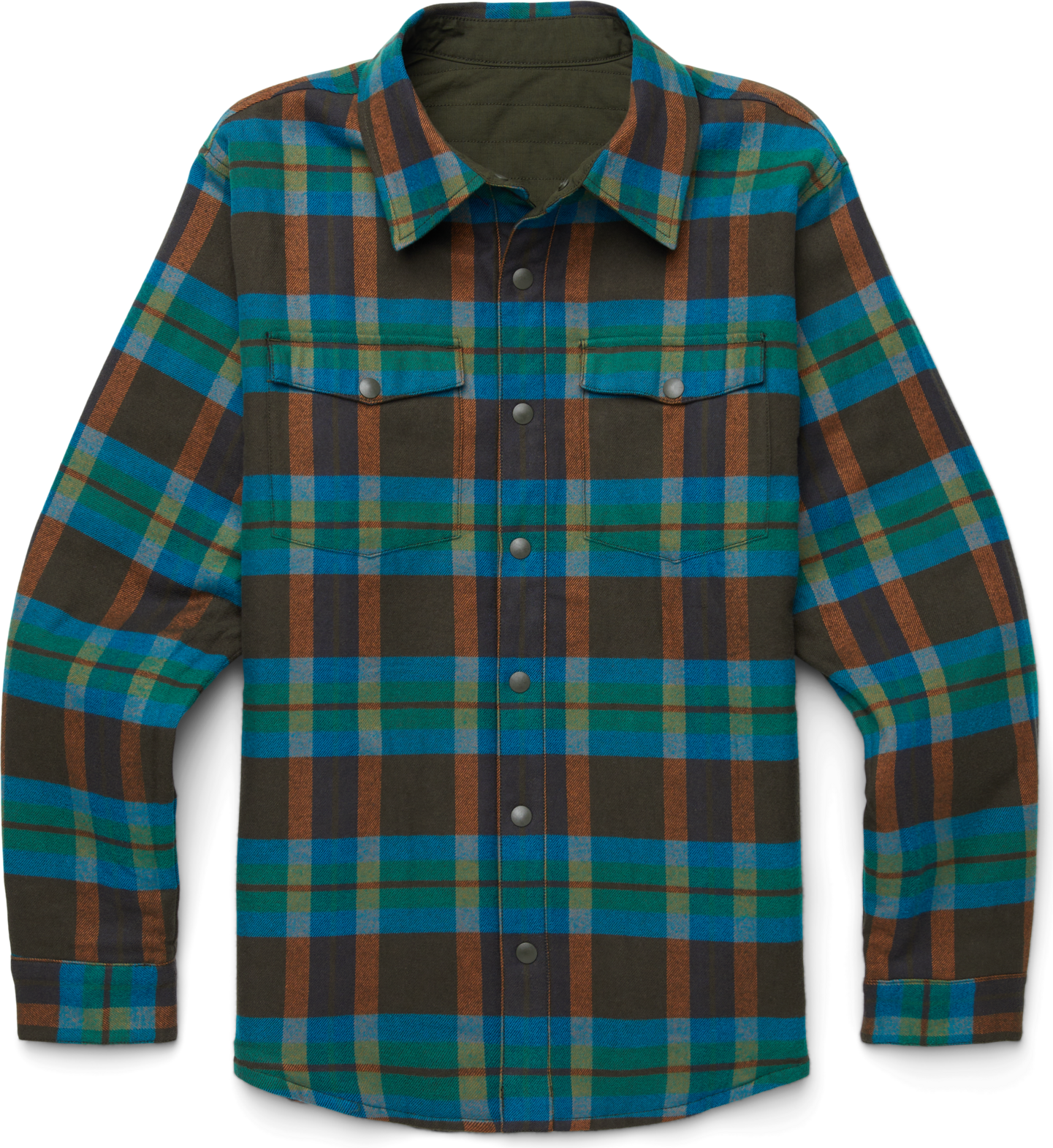 Cotopaxi Salto Insulated Flannel Jacket Mens Woods Plaid