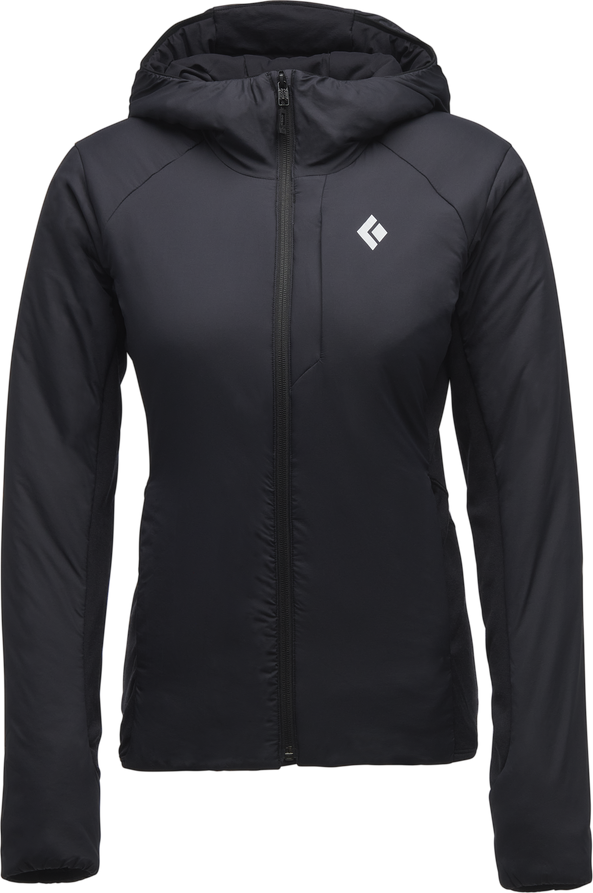 Black Diamond First Light Hybrid Hoody Womens Black