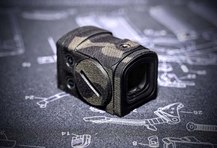 Ranger Wrap Aimpoint Acro P2 - Optic Wrap In Cordura Fabric Black Multicam