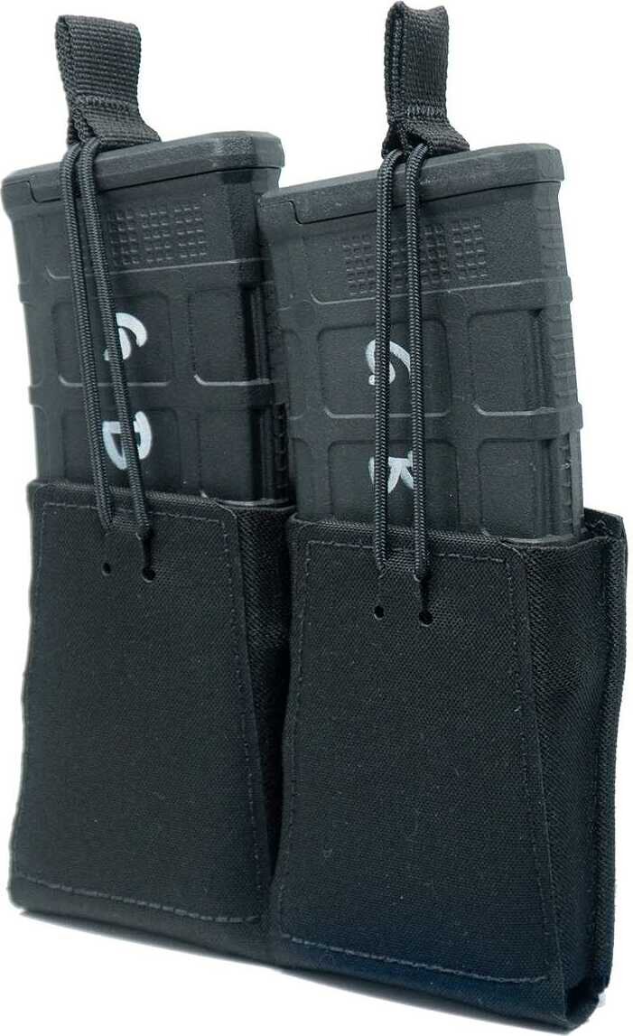 GBRS Group Double Rifle Magazine Pouch - Bungee Retention Black