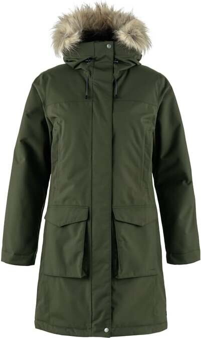 Fjällräven Nuuk Lite Parka Womens Deep Forest (662)