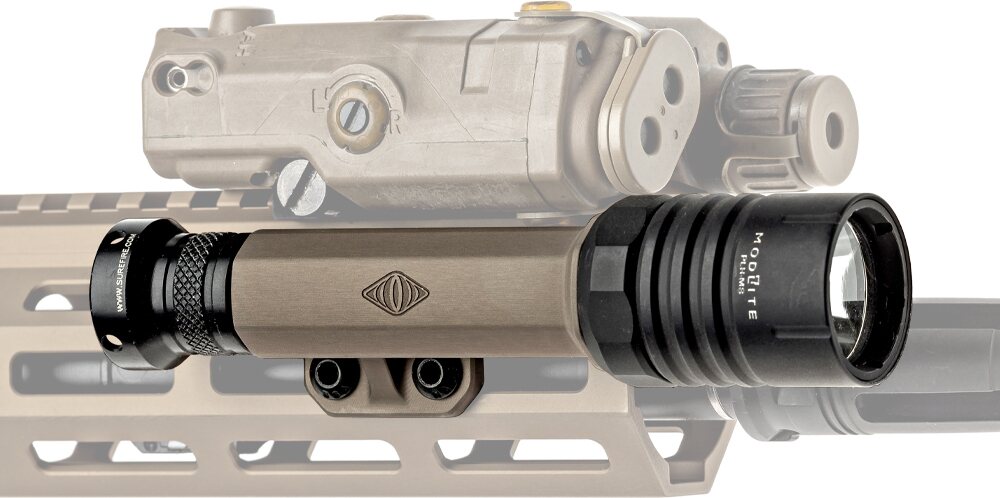 Reptilia TORCH 18650 M-LOK Light Body Tobacco