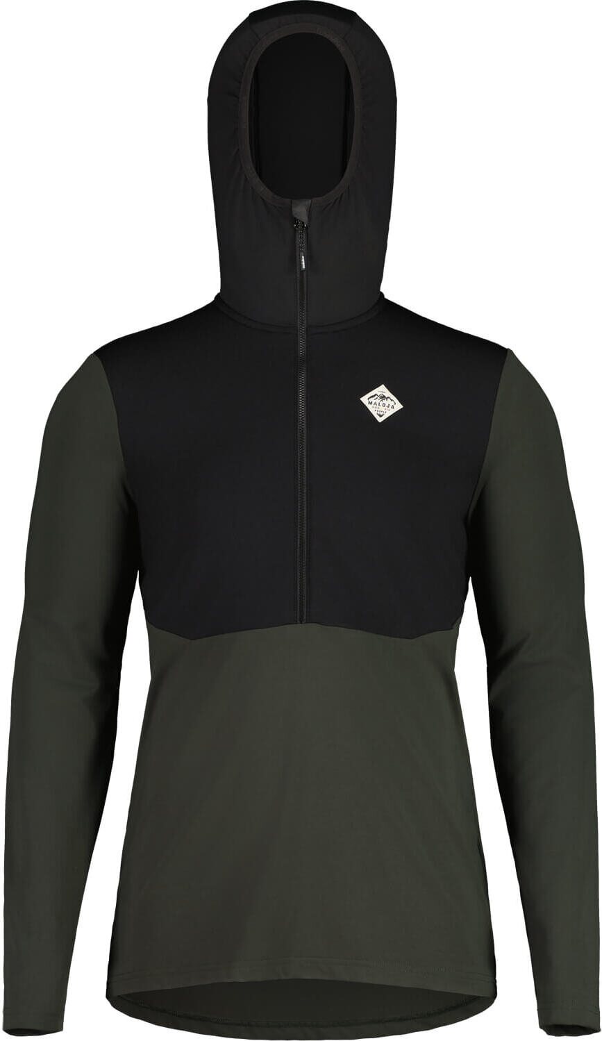 Maloja KalternM. Mountain Midlayer Hybrid Shirt Mens Moonless Multi