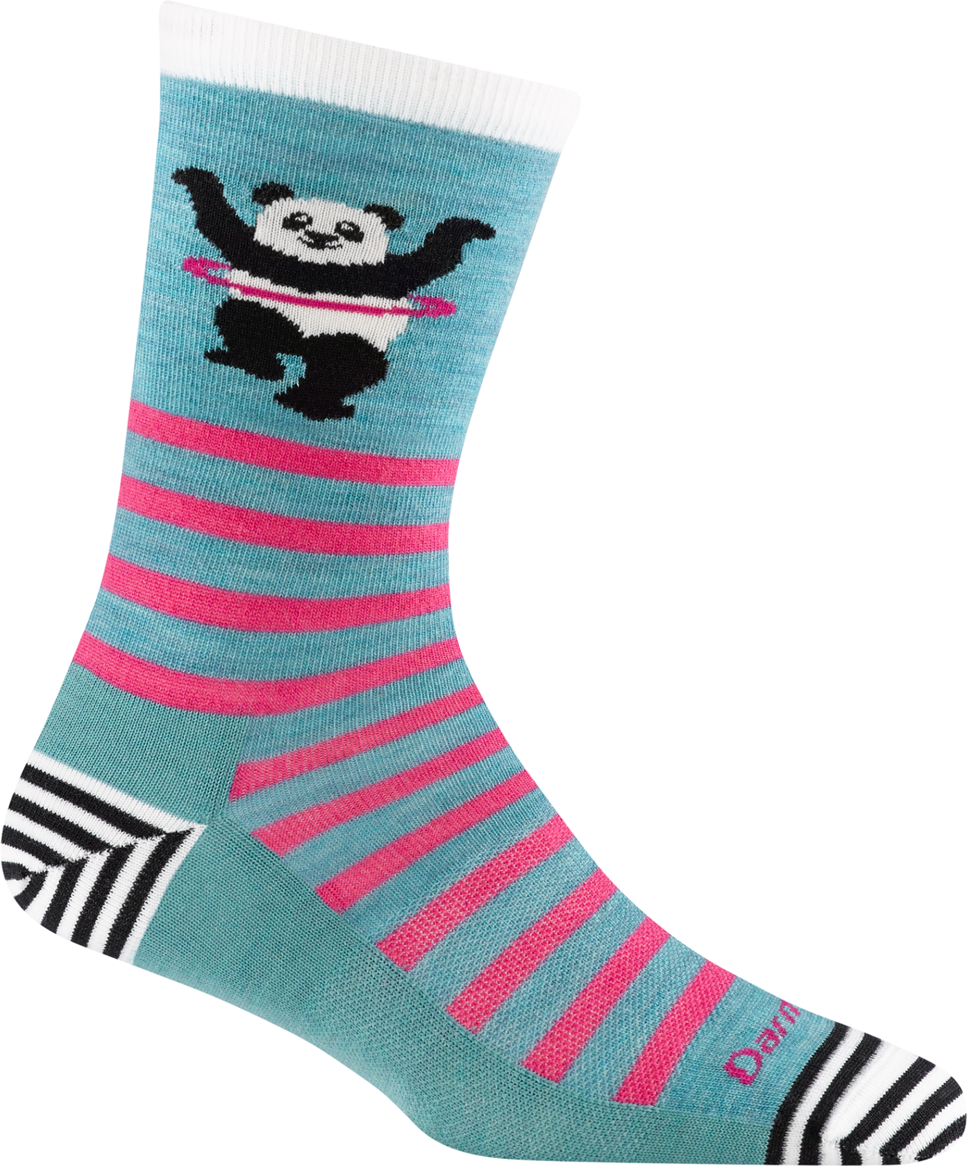 Darn Tough Animal Haus Crew Lightweight Womens Lagoon