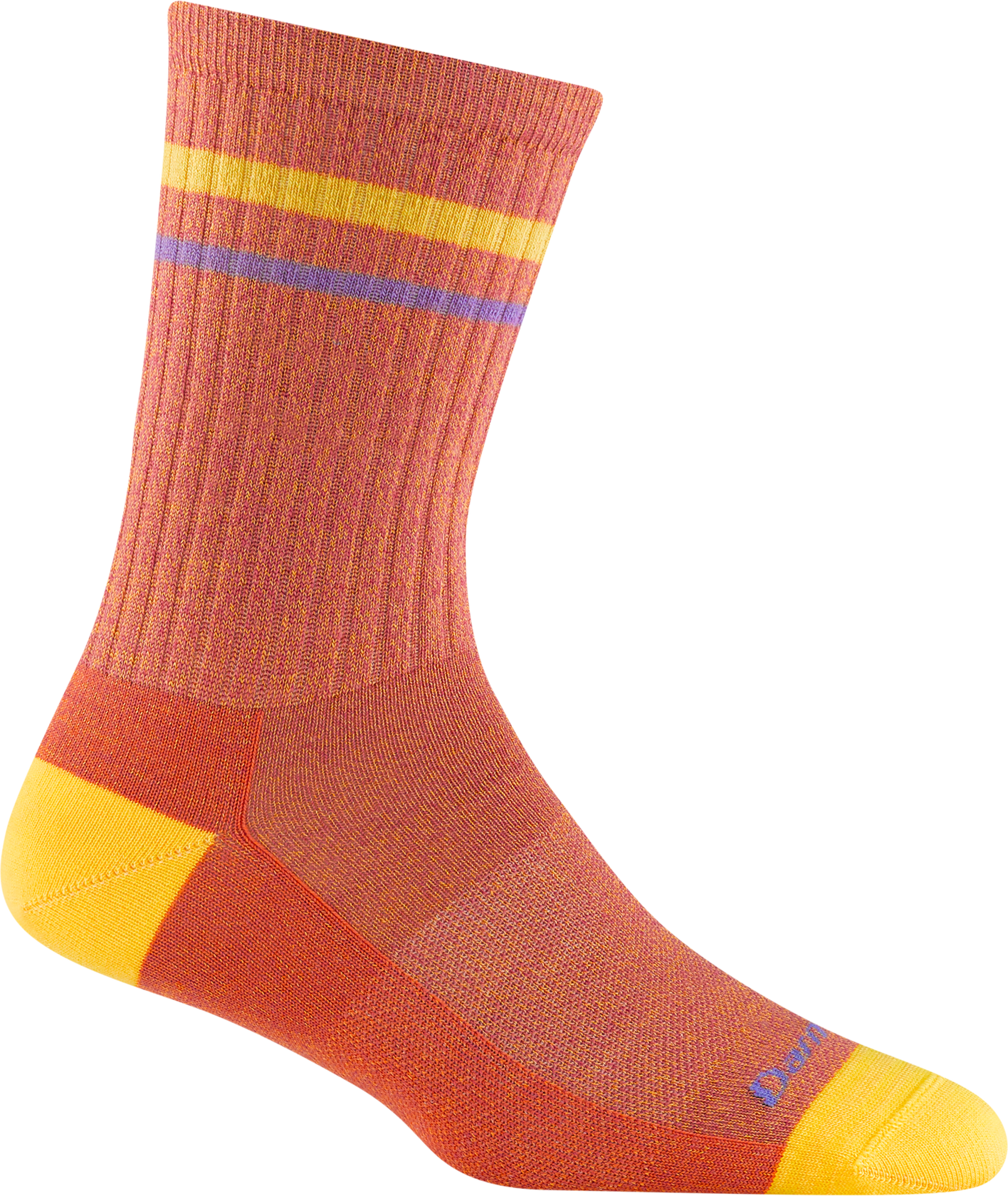 Darn Tough Letterman Crew Lightweight Merino Womens Sunstone