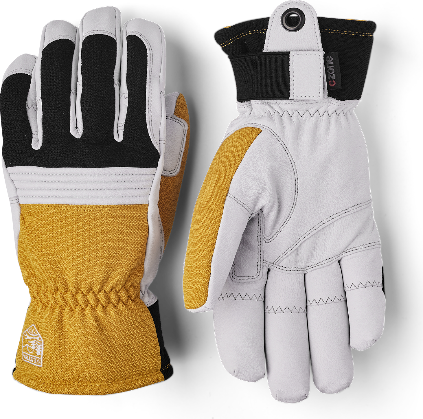 Hestra Couloir Mustard / Offwhite