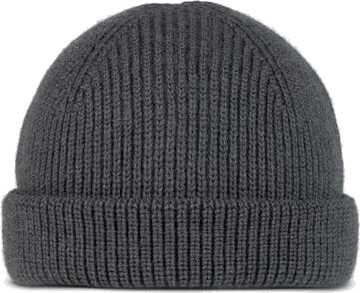 Buff Merino Knitted Hat Ervin Grey