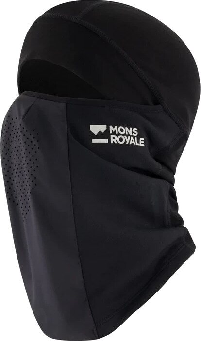 Mons Royale Storm Tech Merino Balaclava Black
